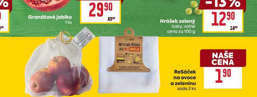 ReSáček na ovoce a zeleninu sada 2 ks 