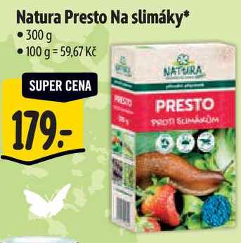 Natura Presto Na slimáky, 300 g Albert