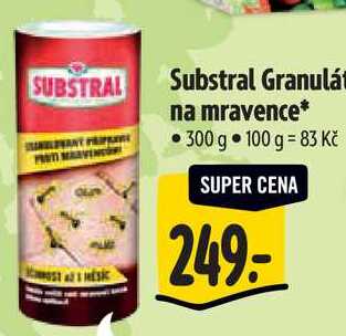 Substral Granulát na mravence, 300 g Albert