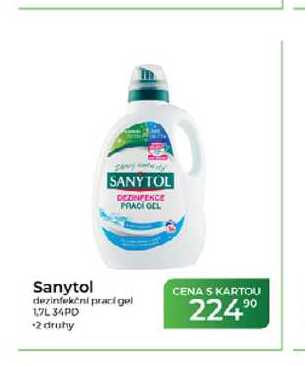 Sanytol dezinfekční prací gel 1,7L 34PD Tamda Foods