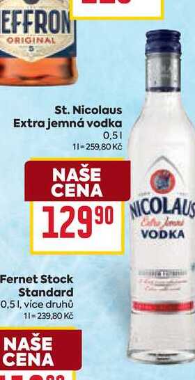 St. Nicolaus Extra jemná vodka 0,5l