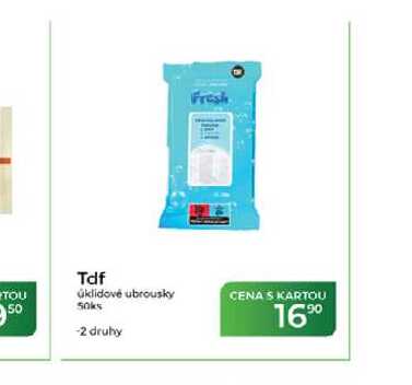 Tdf úklidové ubrousky 50ks Tamda Foods