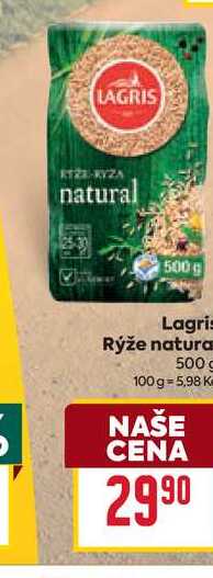 Lagris Rýže natura 500 g