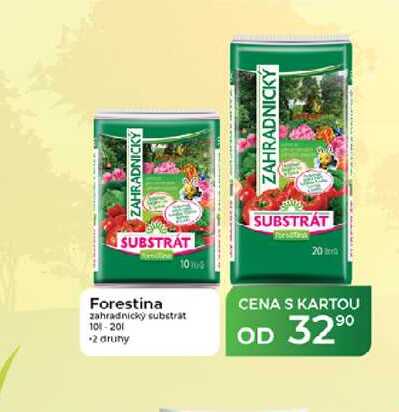 Forestina zahradnický substrat 10-20 l