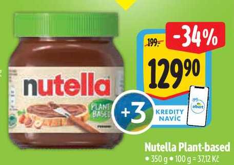 Nutella Plant-based, 350 g 