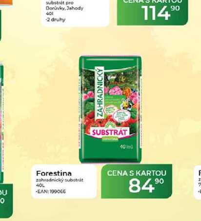 Forestina zahradnický substrát 40 L