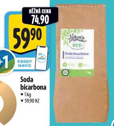 Soda bicarbona, 1 kg Albert