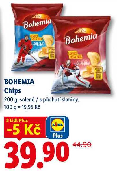 BOHEMIA Chips, 200 g