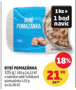 RYBÍ POMAZÁNKA, 135 g 