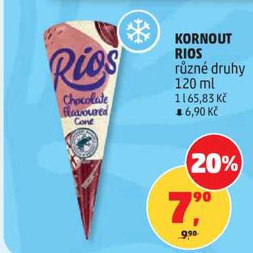 KORNOUT RIOS různé druhy, 120 ml  