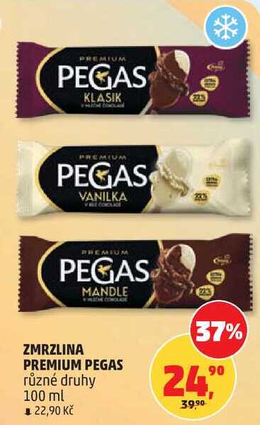 ZMRZLINA PREMIUM PEGAS různé druhy, 100 ml  