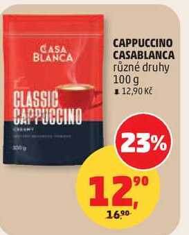 CAPPUCCINO CASABLANCA různé druhy, 100 g