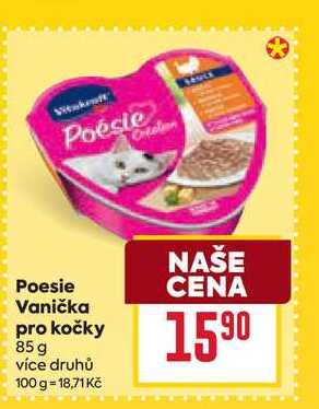 Poesie Vanička pro kočky 85 g