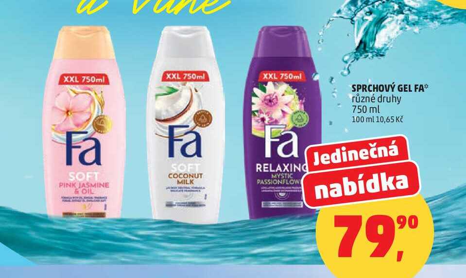 Fa sprchový gel, 750 ml Penny Market