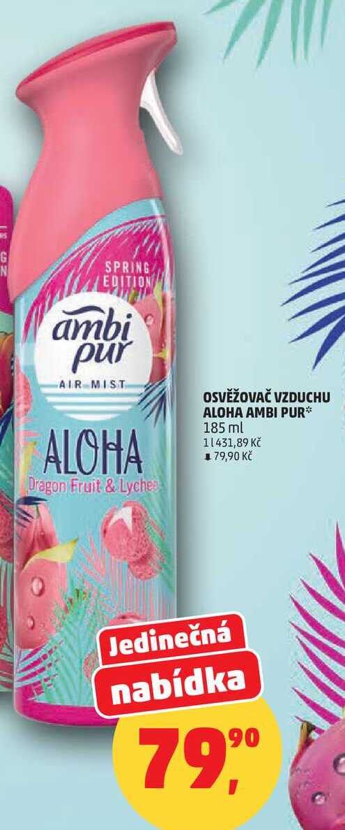 OSVĚŽOVAČ VZDUCHU ALOHA, 185 ml 