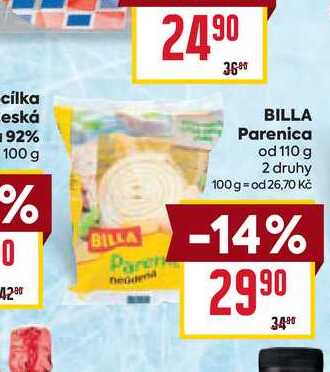 Billa Parenica od 110g
