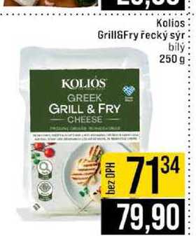 Kolios Grill&Fry řecký sýr bily 250 g 