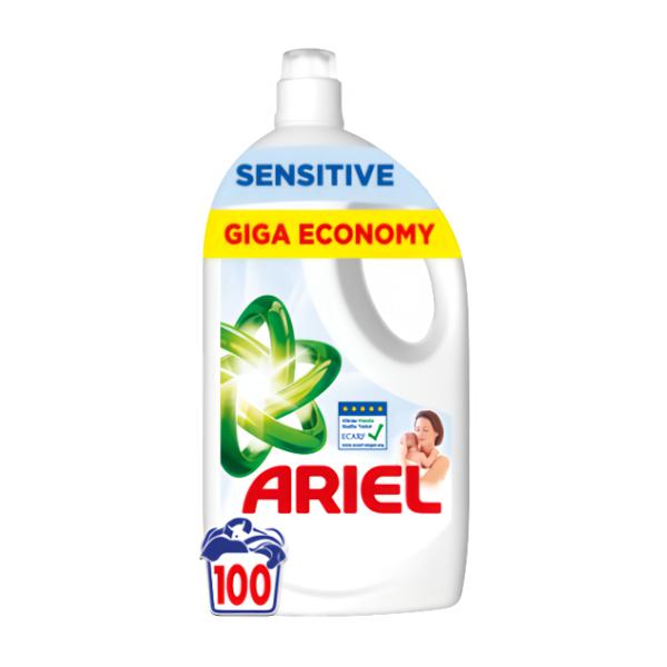 Ariel Gel Sensitive, 4,5 l Košík.cz