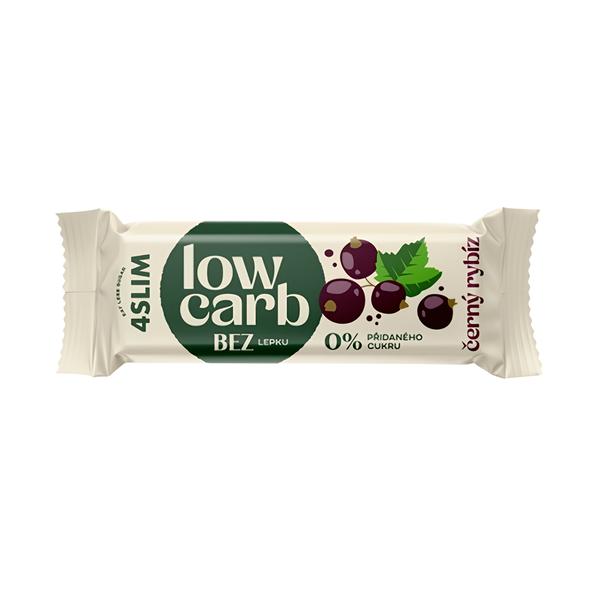 4Slim Low carb tyčinka černý rybíz