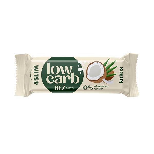 4Slim Low carb tyčinka kokos