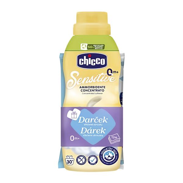 Chicco Aviváž koncentrovaná Jemný dotek (750 ml) + vlhčené ubrousky (72 ks) zdarma Košík.cz