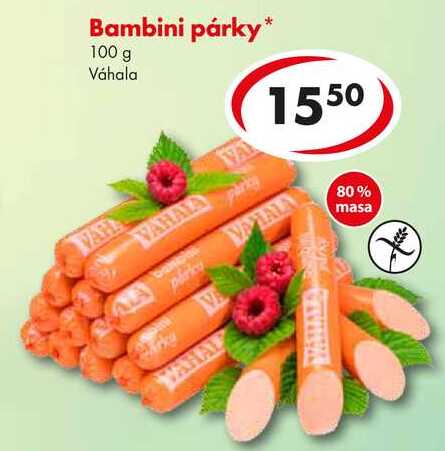 Bambini párky, 100 g