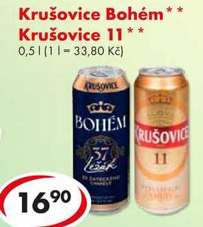 Krušovice Bohém, 0,5 l