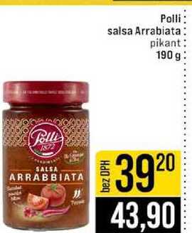 Polli salsa Arrabiata pikant 190 g