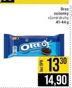 Oreo sušenky různé druhy 41-44 g 