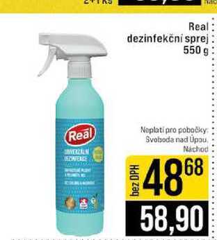 Real dezinfekčni sprej 550 g JIP