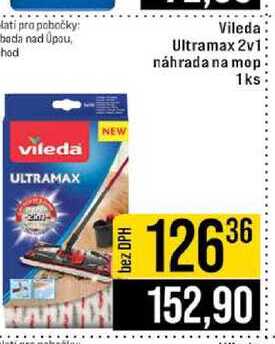 Vileda Ultramax 2v1 náhrada na mop JIP