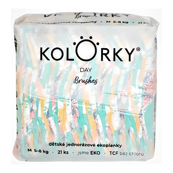 Kolorky Day EKO plenky - Štětce - vel. M (5-8 kg) Košík.cz