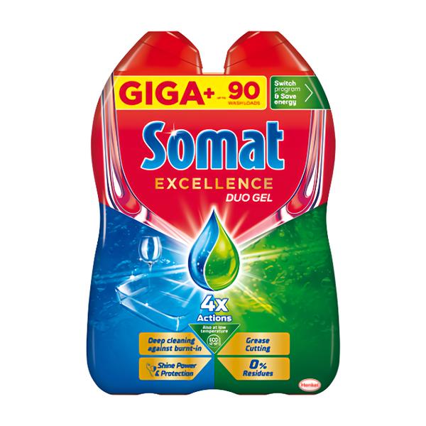 Somat Excellence Gel do myčky Anti-Grease Košík.cz