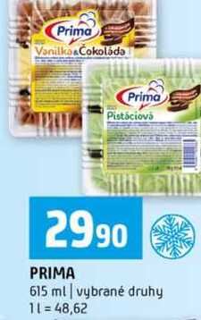 PRIMA 615 ml vybrané druhy
