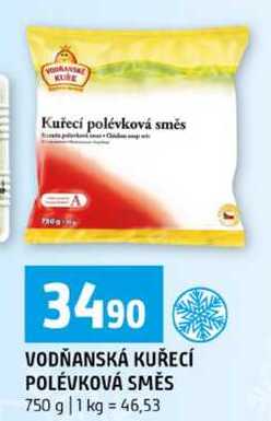 VODŇANSKÁ KUŘECÍ POLÉVKOVÁ SMĚS 750 g 