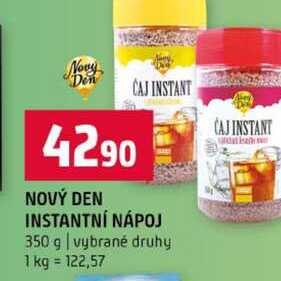 NOVÝ DEN INSTANTNÍ NÁPOJ 350 g vybrané druhy