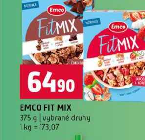 EMCO FIT MIX 375 g vybrané druhy