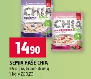 SEMIX KAŠE CHIA 65 g vybrané druhy