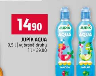 JUPÍK AQUA 0,5l vybrané druhy Terno