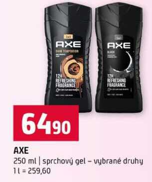 AXE 250 ml sprchový gel vybrané druhy Terno