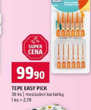 TEPE EASY PICK 36 ks mezizubní kartáčky Terno
