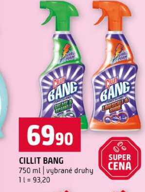 CILLIT BANG 750 ml vybrané druhy Terno