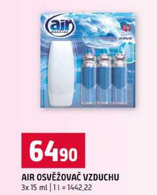 AIR OSVĚŽOVAČ VZDUCHU 3x 15 ml Terno