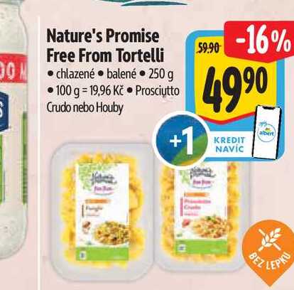 Nature's Promise Free From Tortelli 250 g