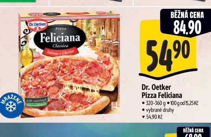 Dr. Oetker Pizza Feliciana 320-360 g