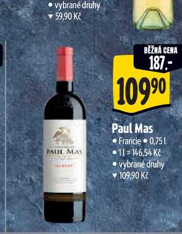   Paul Mas 0,75 l