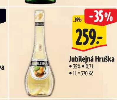 Jubilejná Hruška 35% 0,71