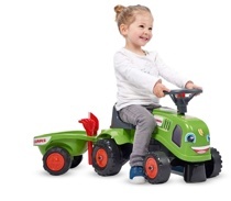 ODSTRKOVADLO TRAKTOR CLAAS S VOLANTEM A VALNÍKEM Bambule