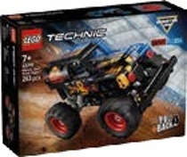 MONSTER JAM GRAVE DIGGER OHEŇ A LED LEGO TECHNIC Bambule