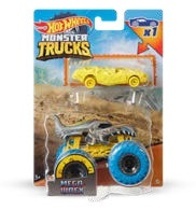 HOT WHEELS MOSTER TRUCKS S ANGLIČÁKEM Bambule